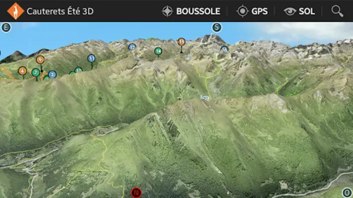 Cauterets Été 3D android App screenshot 0