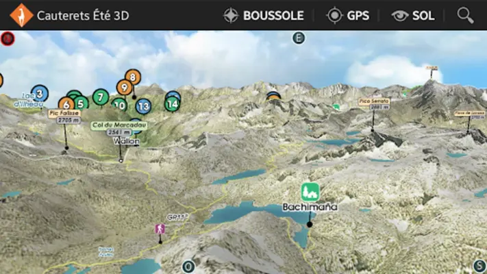 Cauterets Été 3D android App screenshot 1