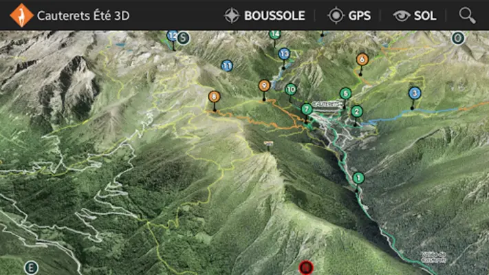 Cauterets Été 3D android App screenshot 2