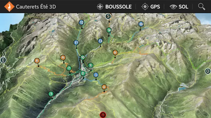 Cauterets Été 3D android App screenshot 3