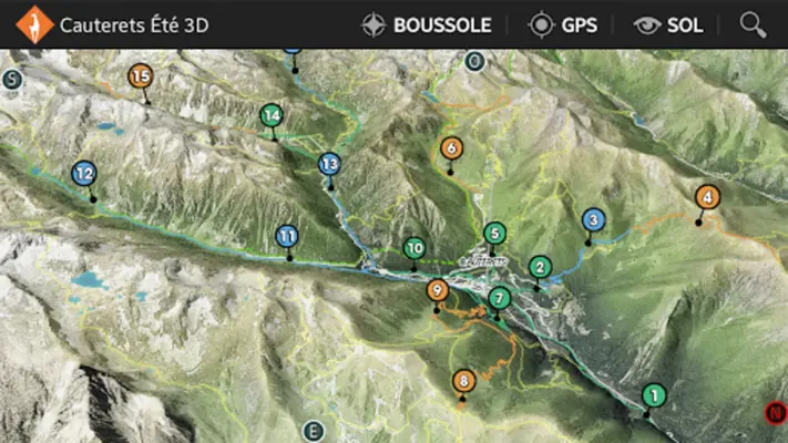 Cauterets Été 3D android App screenshot 6